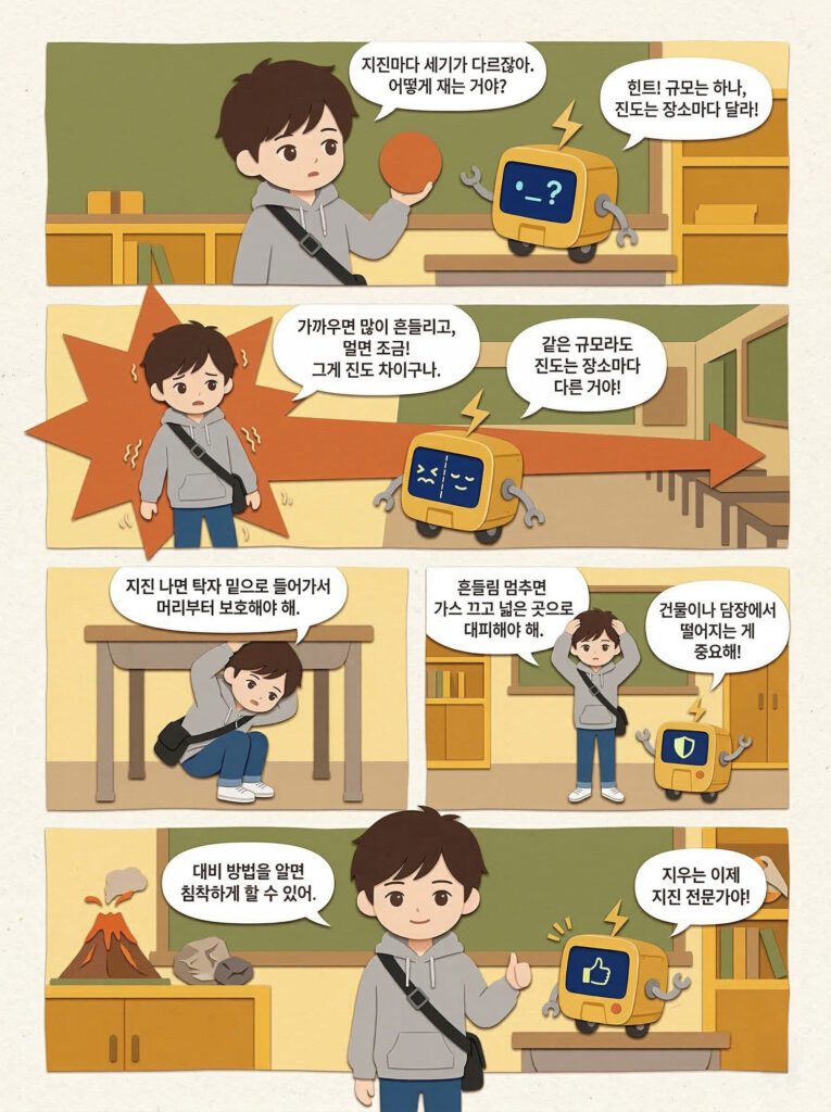 지진 발생 원리 지진 대비 방법